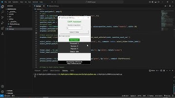 First Program using Python OMR Assistant