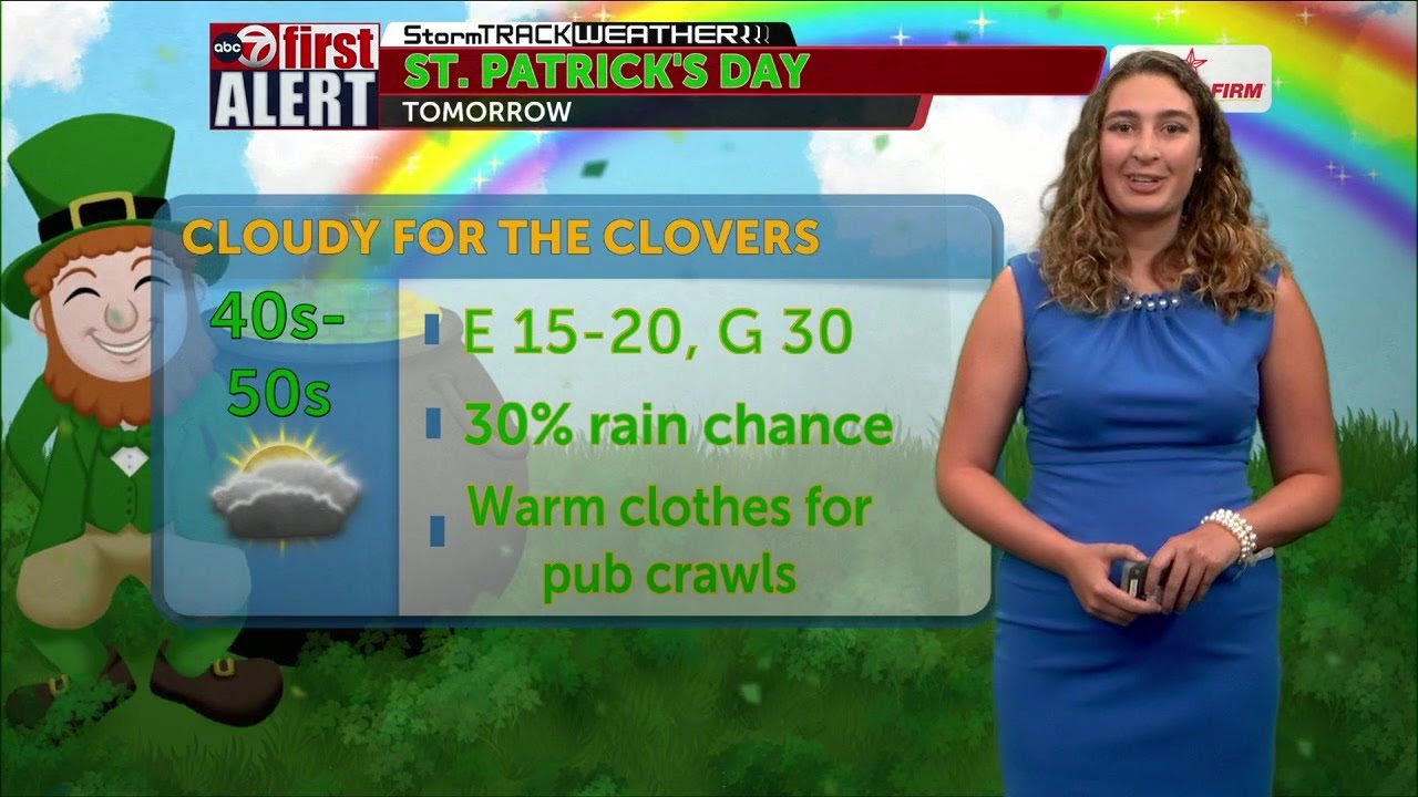 ABC-7 First Alert: Much colder for the weekend, with wind, rain and ...