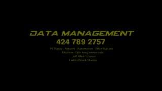 Data Mgt "Im mad as hell"
