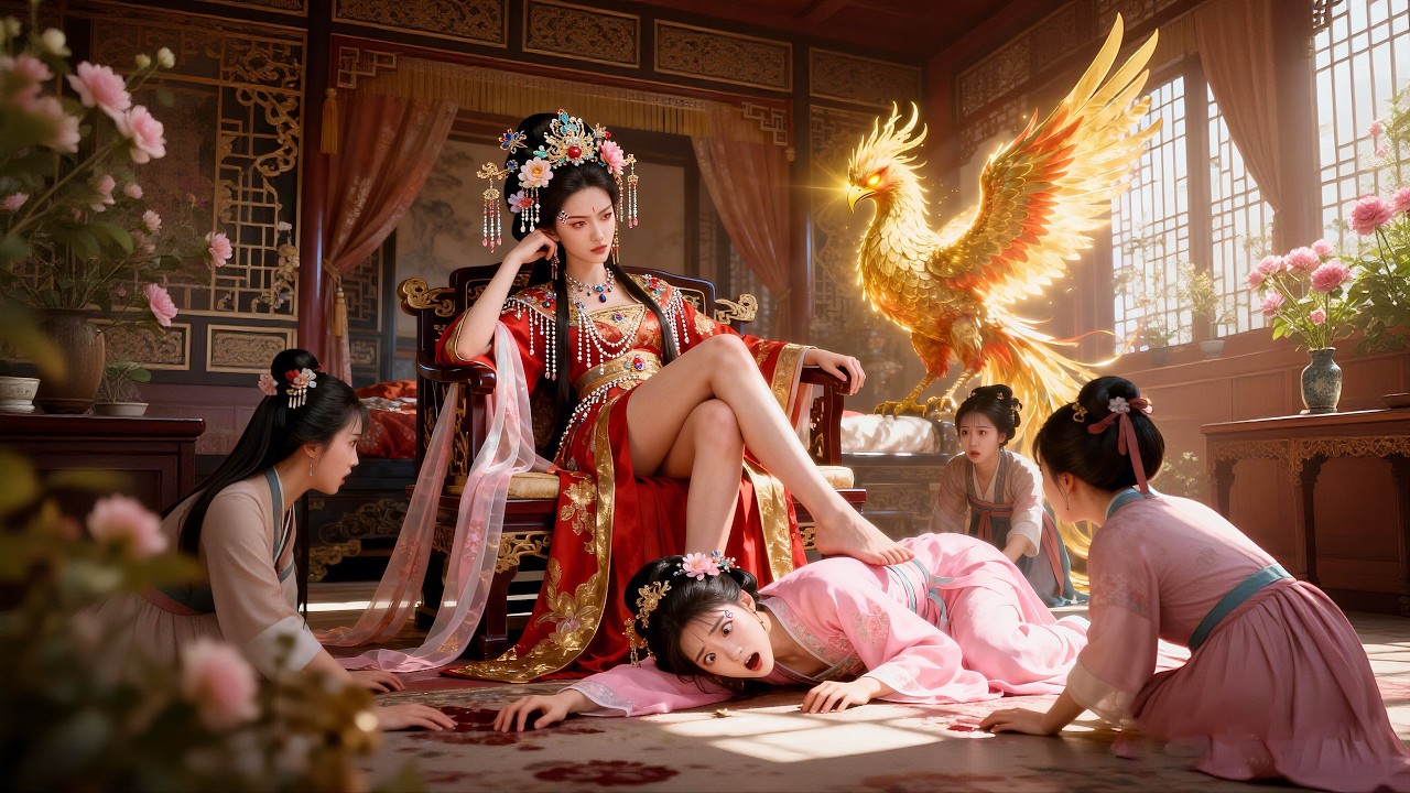 冷宮廢後重生鳳凰附身，手撕惡妃偷妖丹意外愛上魅天子