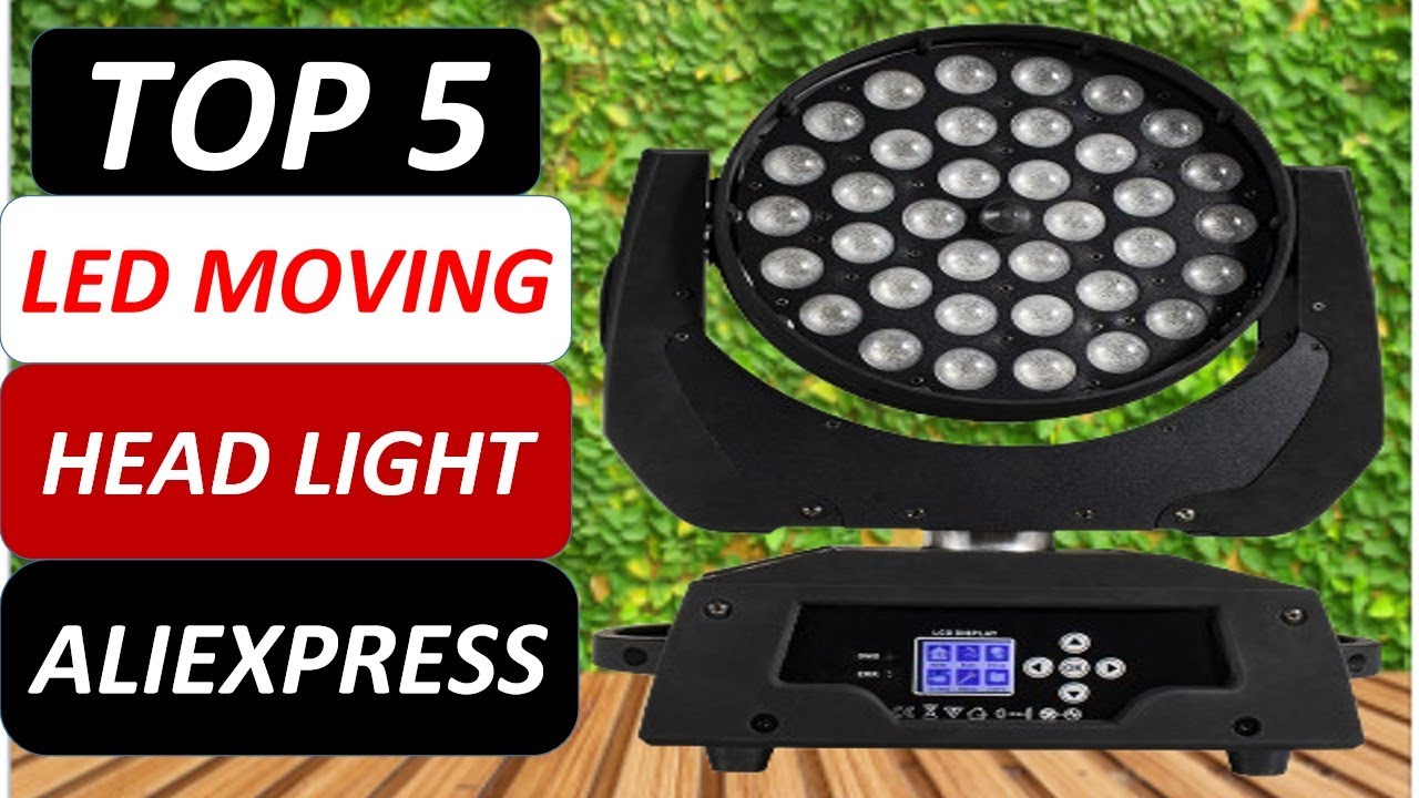 Top 5 Best LED Moving Head Light 2026 on AliExpress