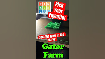 The Tinkercad Sketch Tool Gator Farm!  Jaws That MOVE 💯🔥🐊