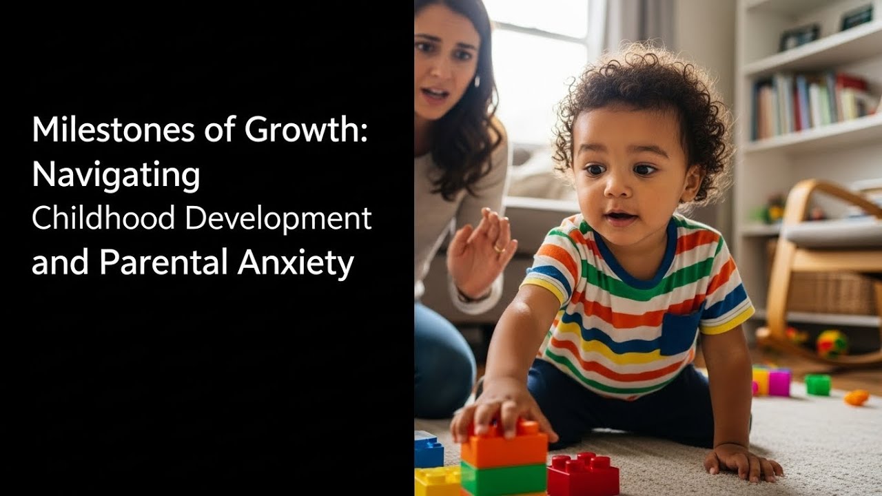 Milestones of Growth Navigating Childhood Development and Parental Anxiety