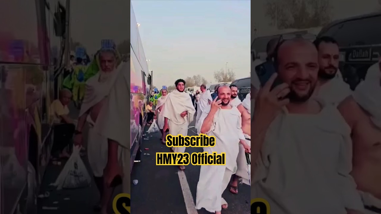 Arafat To Mozalifah Hajj24 Makkah HMY23 official