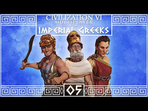 Civilization 6 Multiplayer - Imperial Greeks as Macedon - Episode 5 ...Hungry Hungarians...