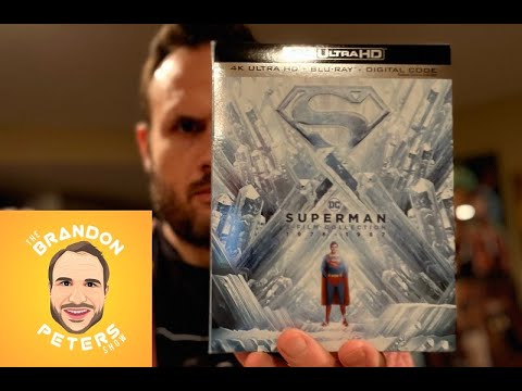 UNBOXING: Superman 5-Film Collection 1978-1987 4K UHD Blu-ray