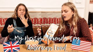 My foreign friends try American snacks and candy | STUDY ABROAD CHRONICLES EP. 19