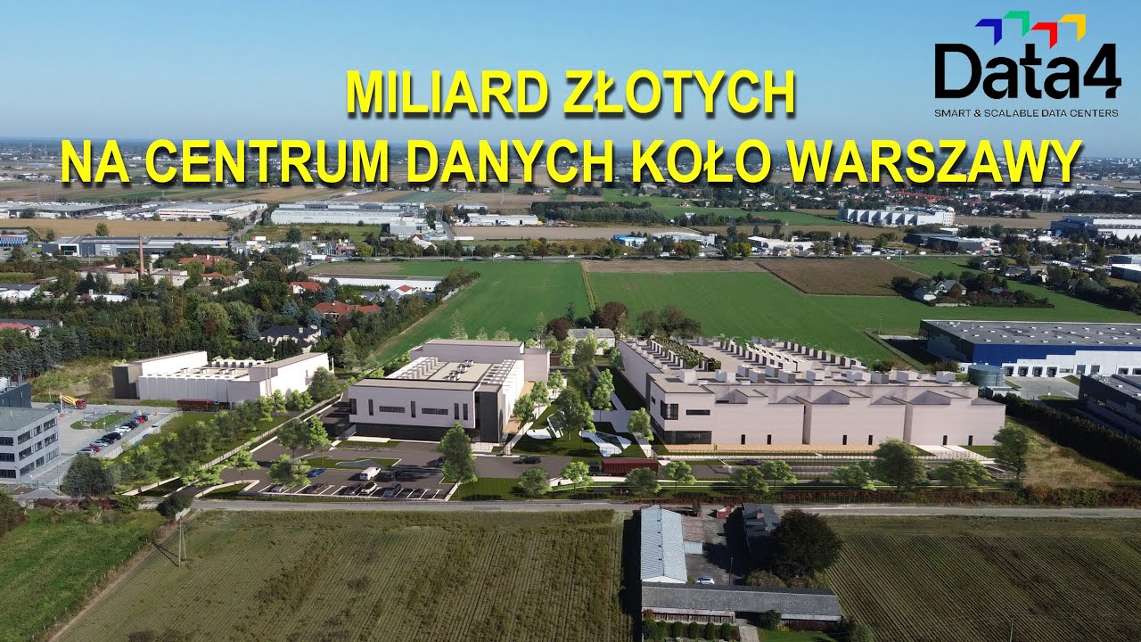 Data4 buduje w Polsce centra danych za miliard złotych
