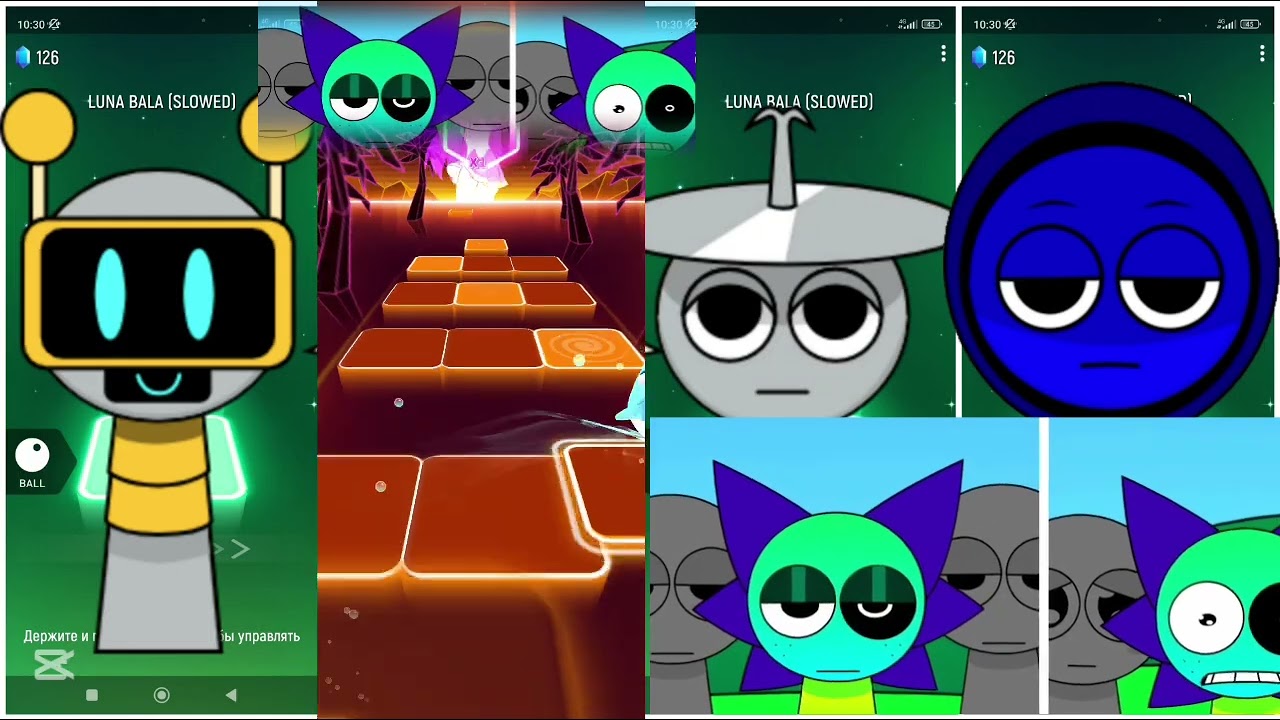 Tiles Hop Sprunki Gameplay | Satisfying Music Jumps!