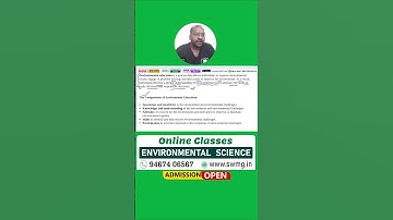 Environmental Education | Environmental Science 💻JKPSC | GPCB | UGC NET | SWMG | Dr. Mukesh Goyal