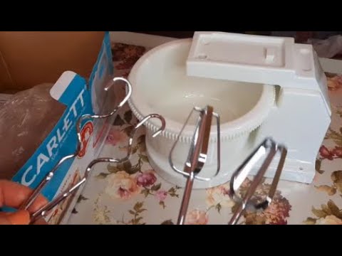 Тестирую миксер с вращающей чашей, справится ли он с шарлоткой.