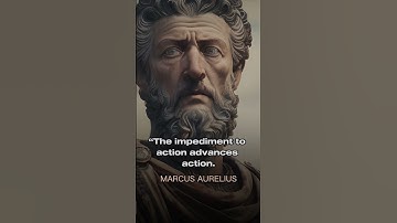 Het obstakel is de weg - Marcus Aurelius