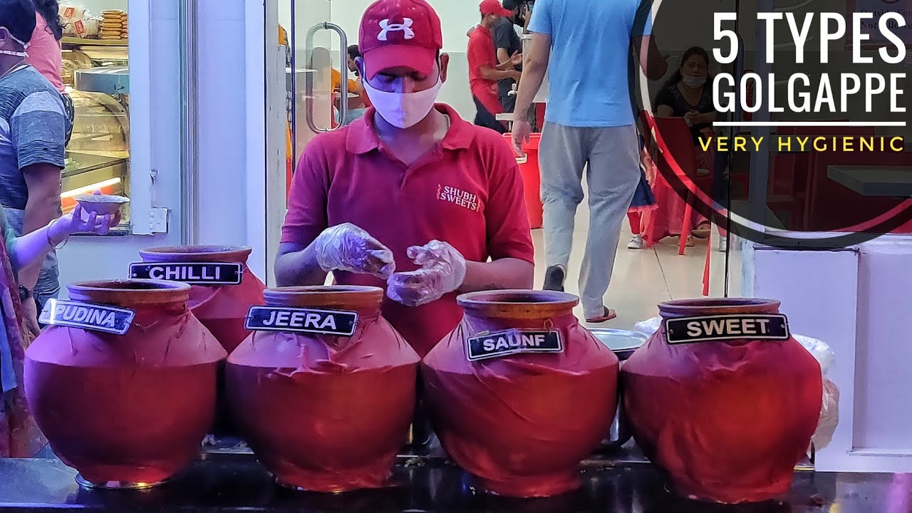 5 Flavours of Pani Puri | Golgappa | Puchka | Indian Street Food | Golgappe | Bangalore | Gup Chup