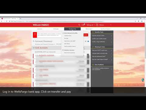 How To Transfer Money From One Account To Another In WellsFargo Bank App