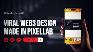 Viral Web3 Design Made in Pixellab