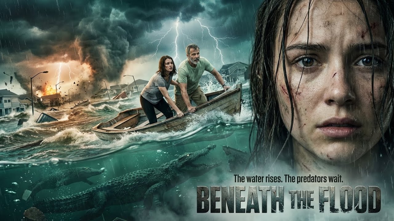 BENEATH THE FLOOD - THE WATER RISES. THE PREDATORS WAIT | Full Movie 2026 | Action | English | 4K