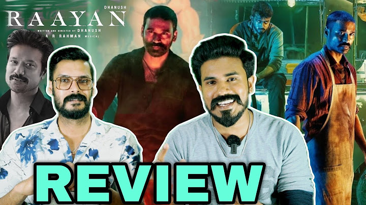 Raayan Movie REVIEW Malayalam | Dhanush Ar Rahman Kalidas Sundeep Kishan | Entertainment Kizhi