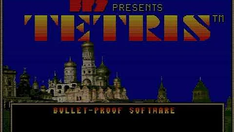 Tetris (PC-88VA): Copy Protection footage