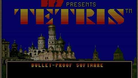 Tetris (PC-88VA): Copy Protection footage