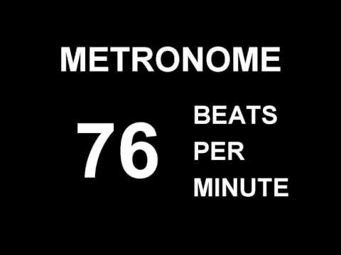 76 bpm metronome