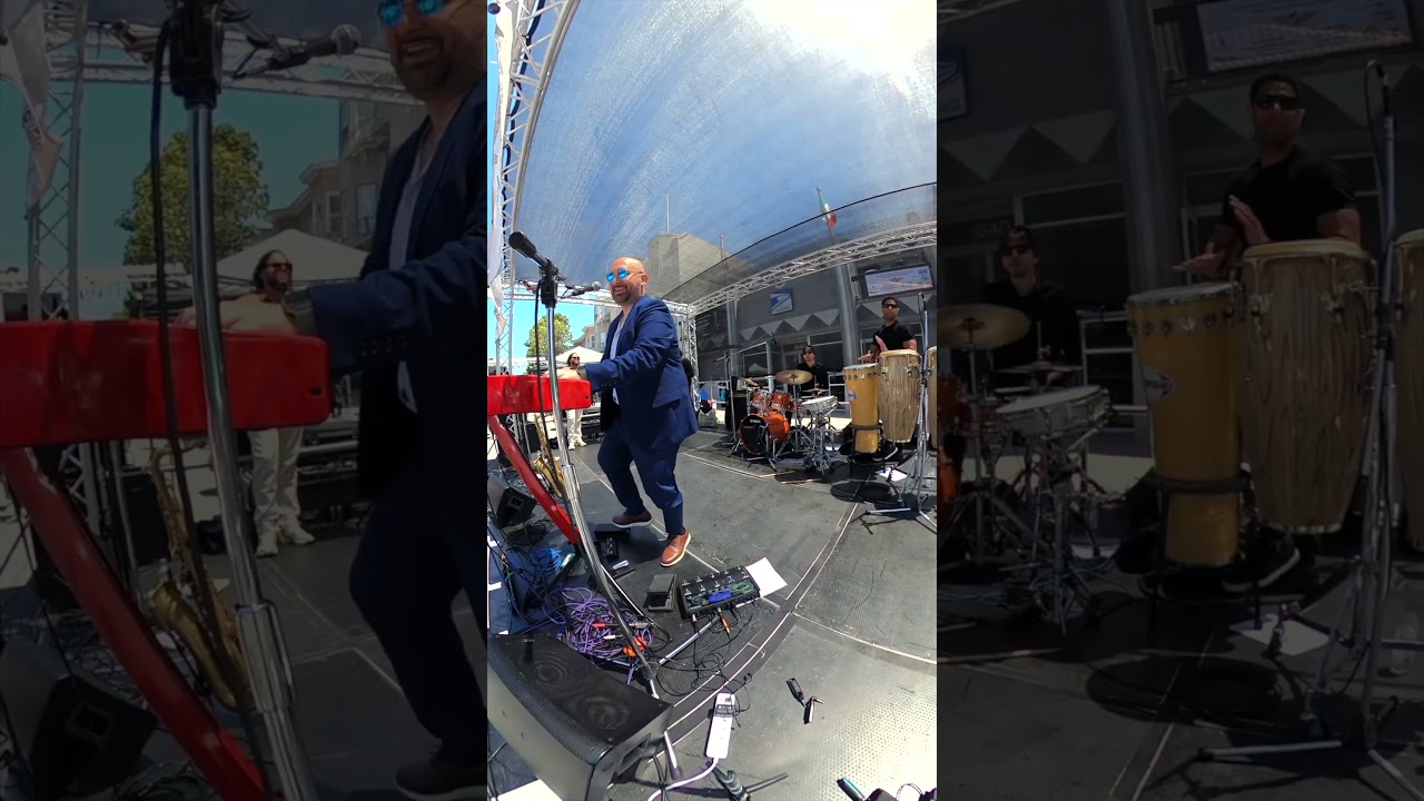 Will Martins on percussion 