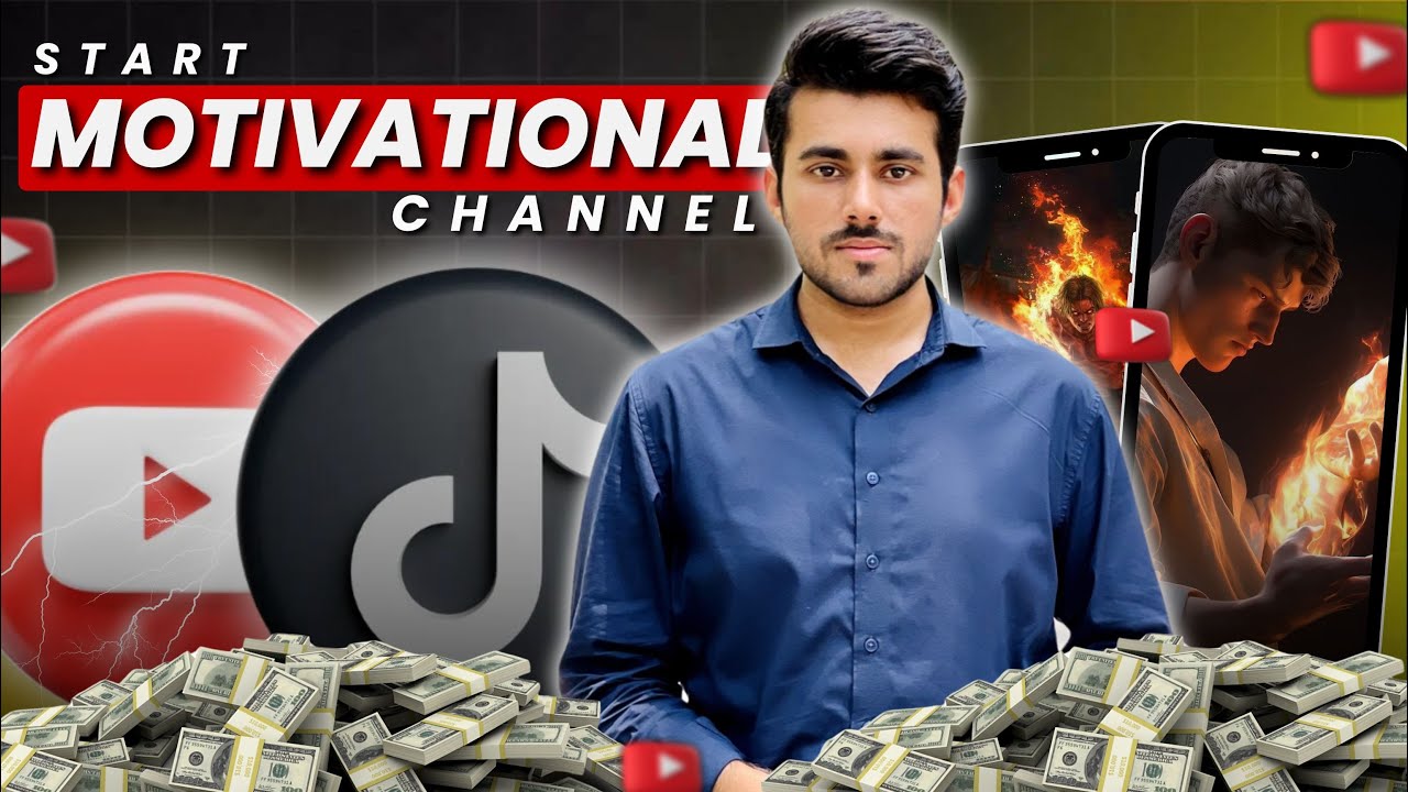 Unique Way to Make Faceless Viral Motivational Videos | Tiktok Youtube ...