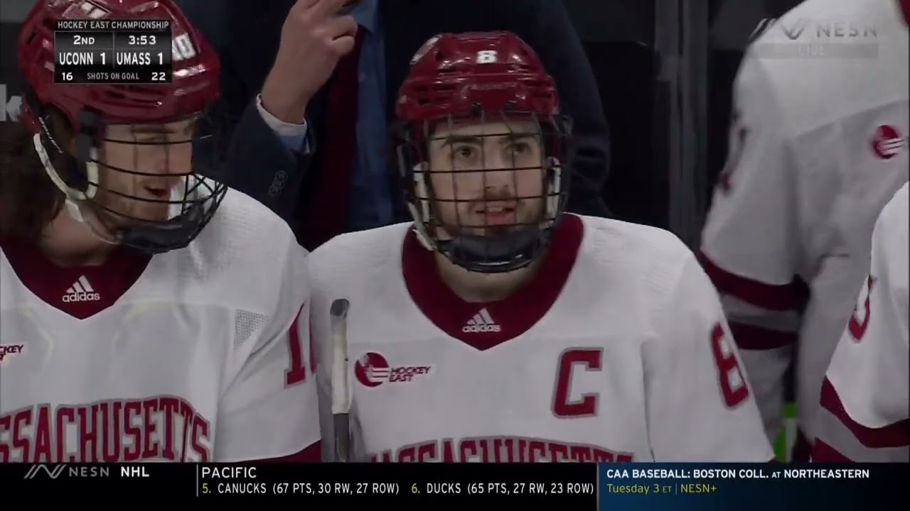 Massachusetts vs. UConn – 2022 Hockey East Men's Championship Highlights