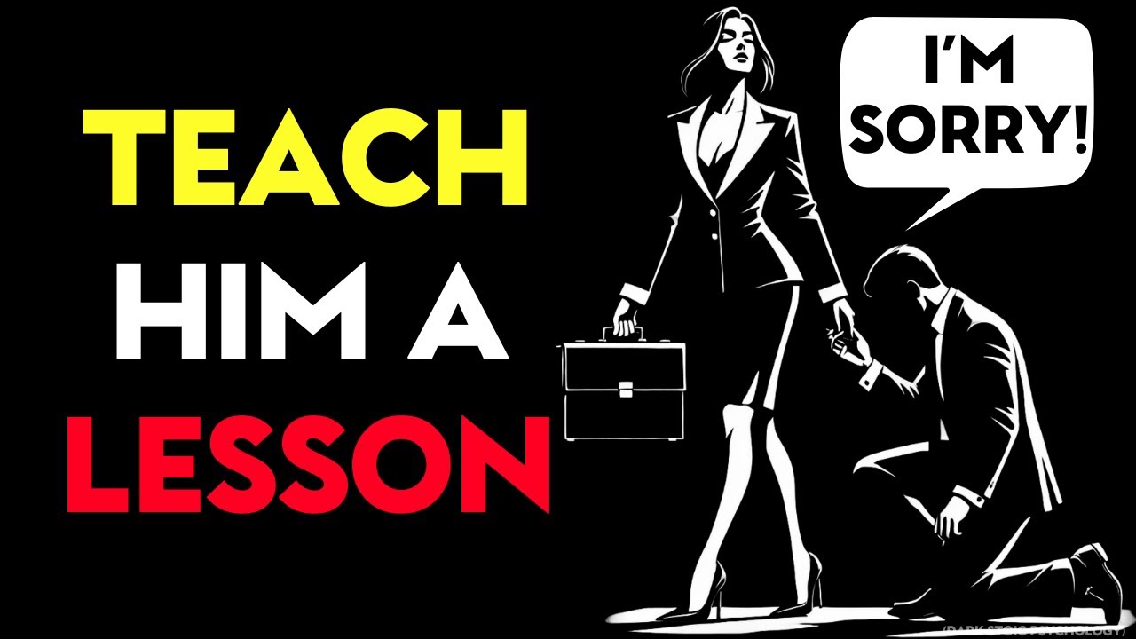 When He's Playing Hard To Get, Do THIS In Revenge - High Value WoMen | Dark Stoic Psychology