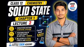 Solid State L2 For JEE Mains 2027 | Little Chem Academy