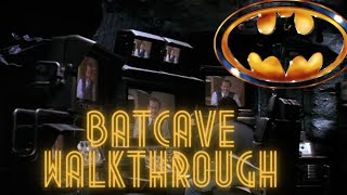 The Bat Cave Walkthrough - Tim Burton's 1989 Batman Bat Cave - Batman Explained
