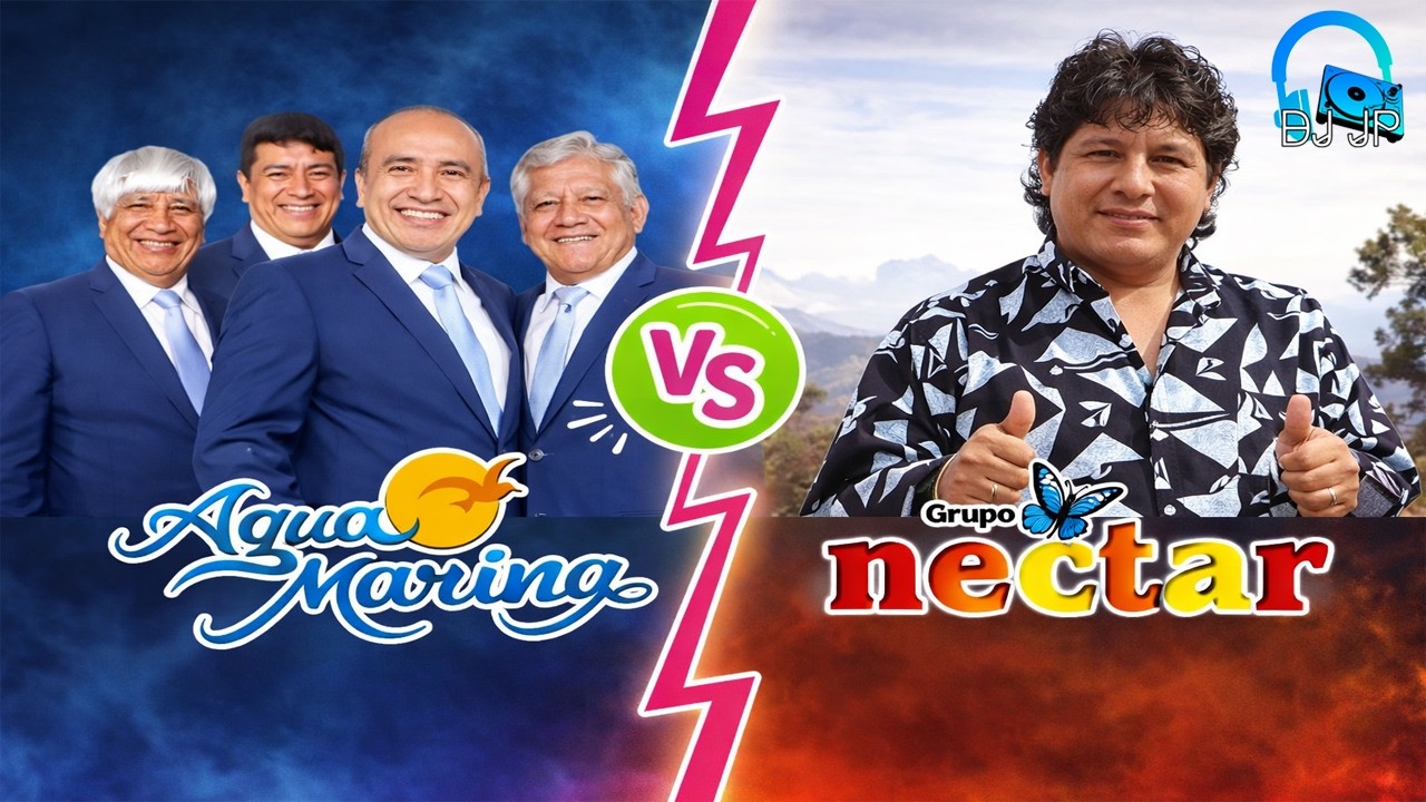 Mix Cumbia Peruana - Agua Marina vs. Grupo Néctar | DJ JP