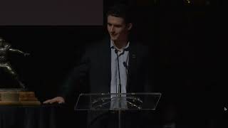 Famous Stetson Bennett gets emotional in accepting Burlsworth Trophy Net Worth