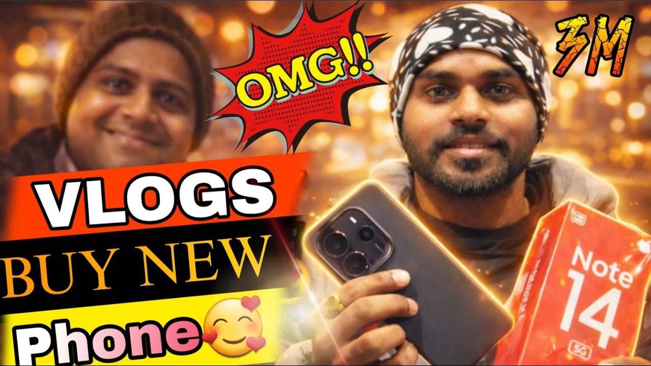 Buy New Mobile Phone 📱 | First Look & Unboxing Vlog 😍 | Note 14 5G