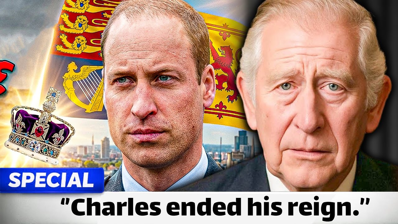 7 MINUTES AGO: King Charles Ends His Reign — The Crown Is Already Moving to William