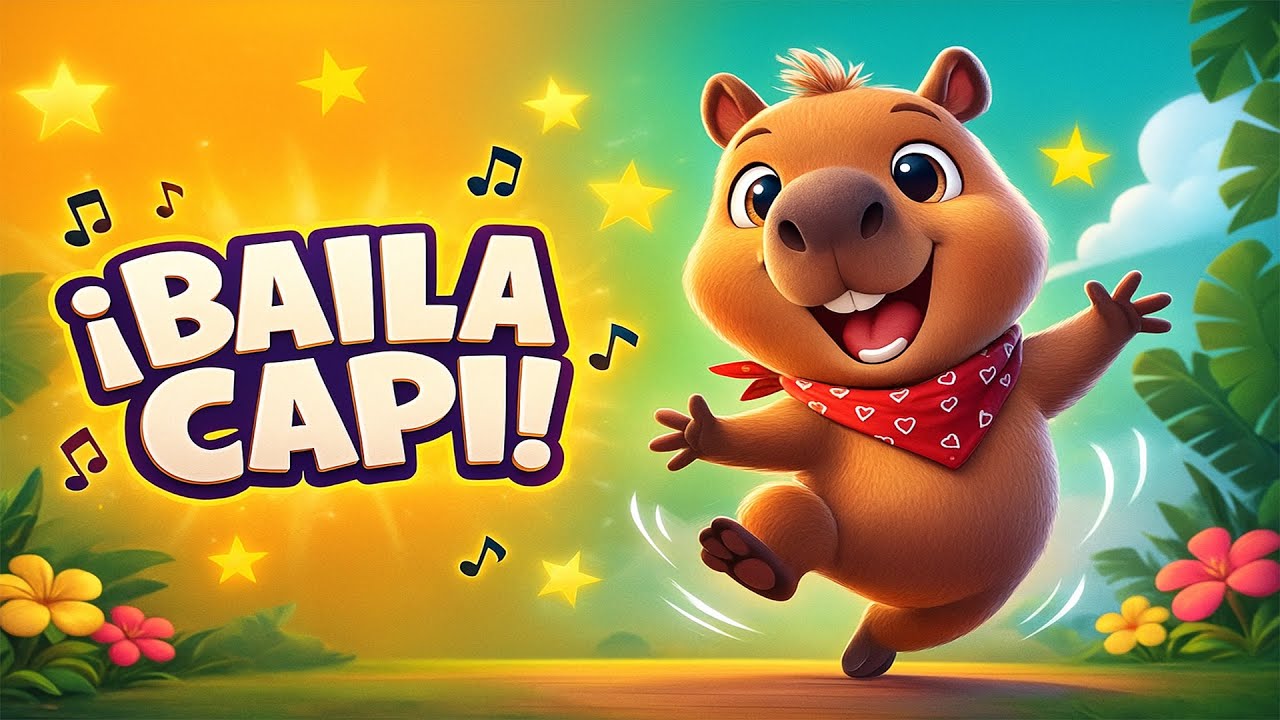¡La Canción del Capibara! 🐾 Baila con Capi la Capibara