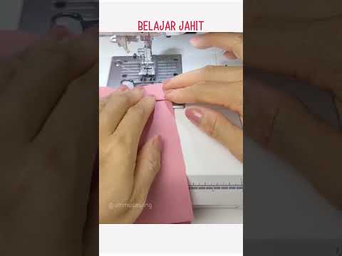 Tips Jahit Rimpel Belajarjahit Shorts