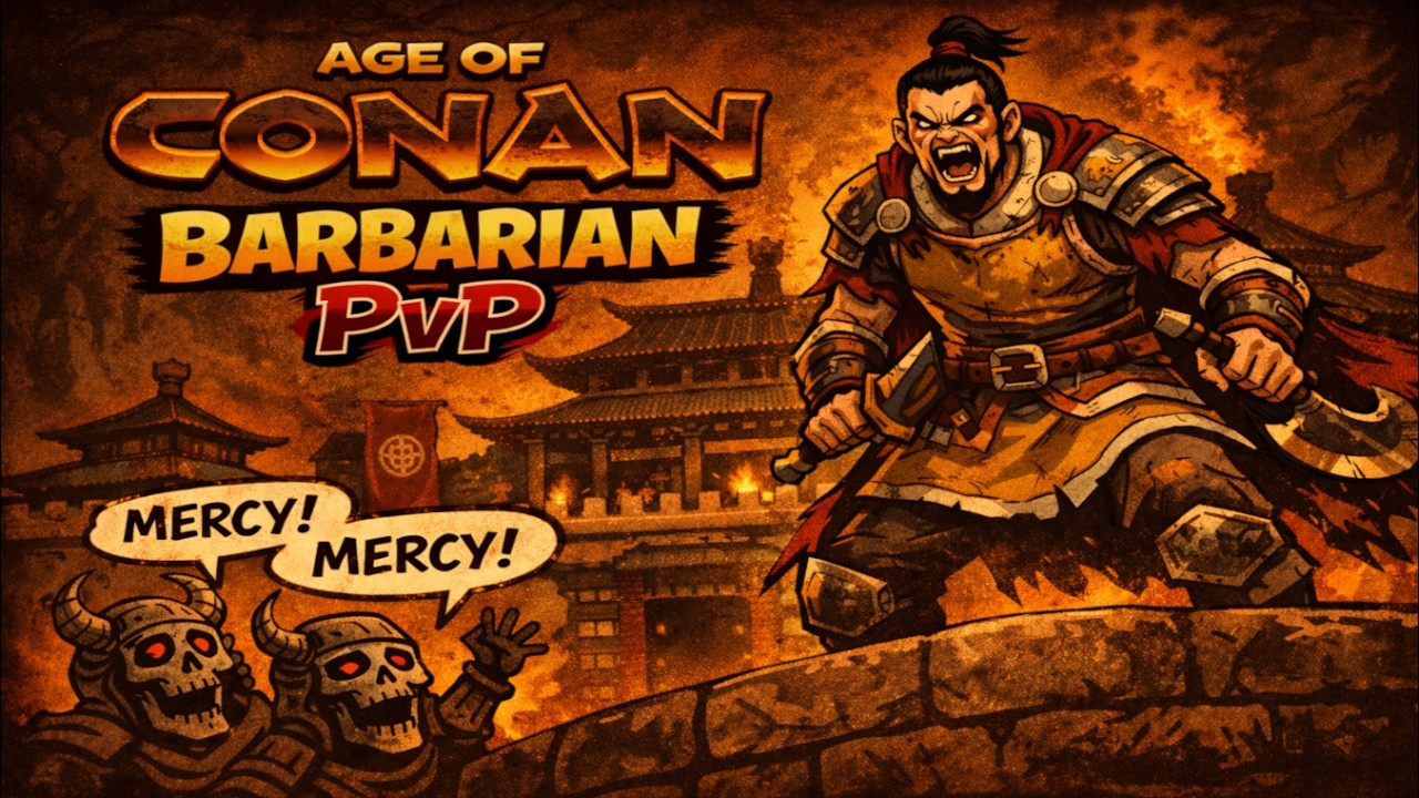 Age of Conan PvP - Barbarian Minigame HV
