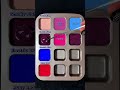 12 Beautiful Colors Mixed From 4 Base Colors #colormixing #mixcolor #satisfying