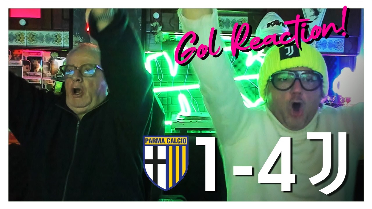 PARMA-JUVE 1-4, GOL REACTION | Serie A