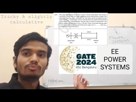 GATE Electrical Engineering (EE) 2024 Question No. 56 Power Systems ...
