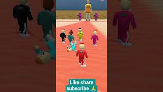 Squid Game Run 😱 Only 1% Players Survive This Level 💀🔥#trending#shorts #viral #viralvideo#shortvideo