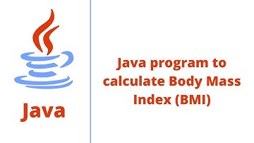 Java program to calculate Body Mass Index (BMI)