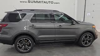 2015 FORD EXPLORER SPORT 4WD QUADS NAV TOW MAGNETIC 4K WALKAROUND 16423ZA SOLD!