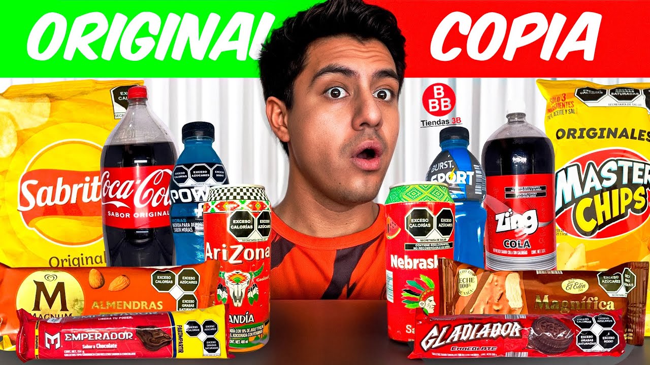 PRODUCTOS ORIGINALES VS COPIAS (TIENDAS 3B)  - ARMANDO (EL REY)