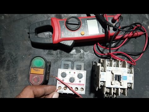 Relay Latching Circuit Wiring | How tohold relay using push button switch  connector control wiring