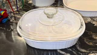 Honest review of Corningware Casserole Ovenware w Glass Lid