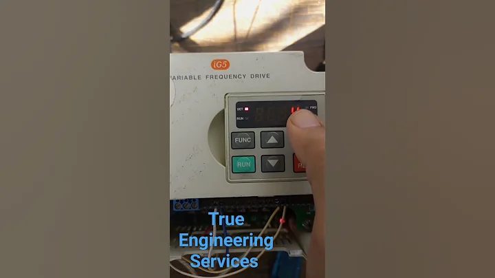 LG VFD iG5 Analog Signal use for frequency control