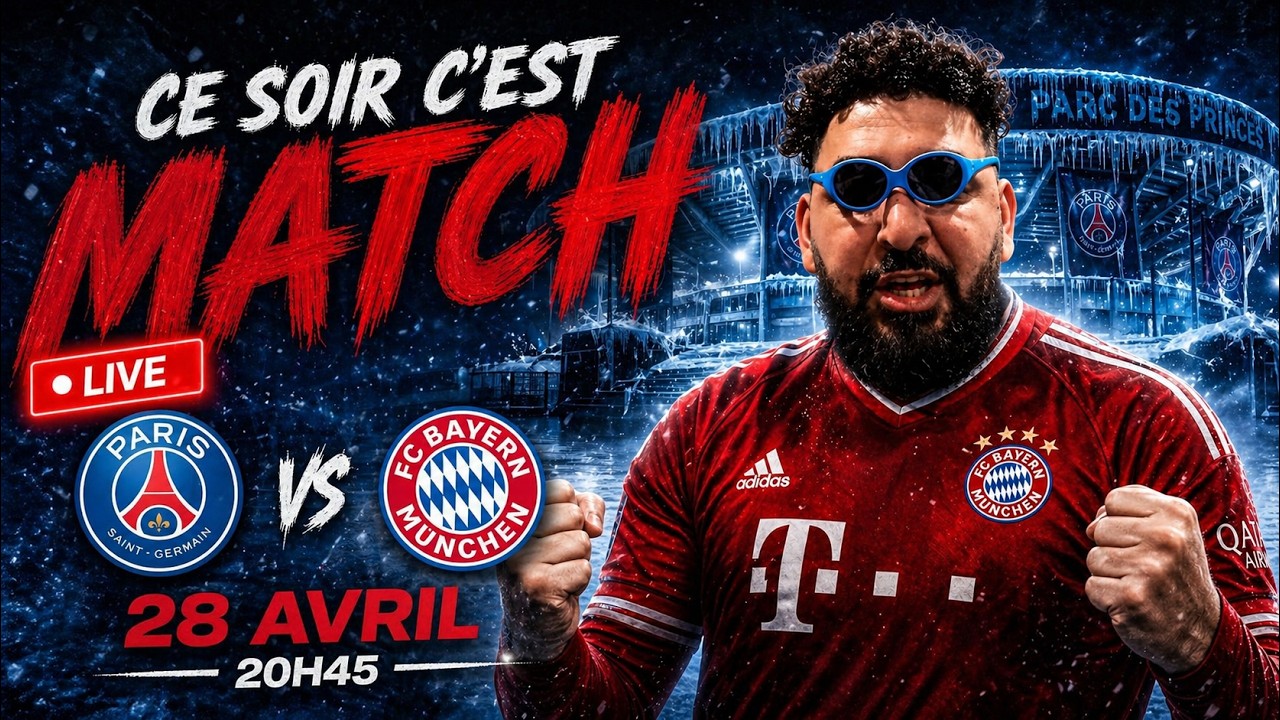 PSG VS BAYERN MUNICH 5-4 ( EN LIVE)
