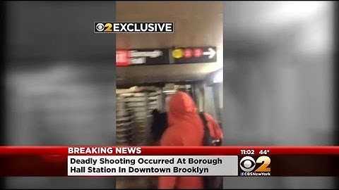 CBS2 Exclusive Video: Deadly shooting In Busy Brooklyn Subway Station