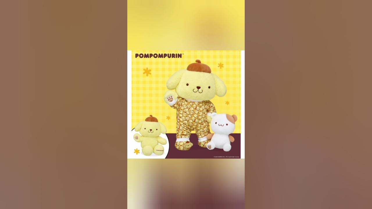 Pompompurin Build A Bear sanrio BAB cute kawaii plushie muffin pompompurin-build-a-bear-sanrio-bab-cute-kawaii-plushie-muffin
